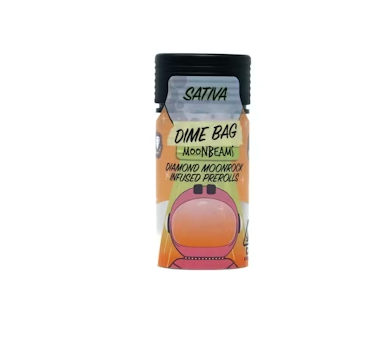 DIME BAG - PEACH RINGS 5PK  MOONBEAMS (SATIVA)