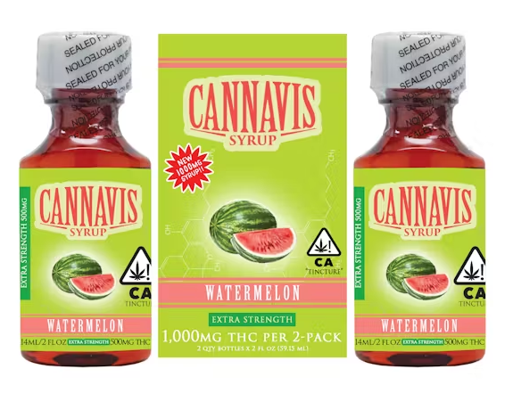 CANNAVIS - WATERMELON SYRUP (2PK)