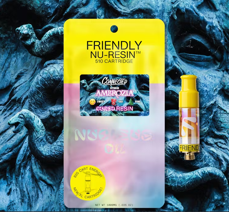 FRIENDLY BRAND - AMBROZIA NU-RESIN CART 1G