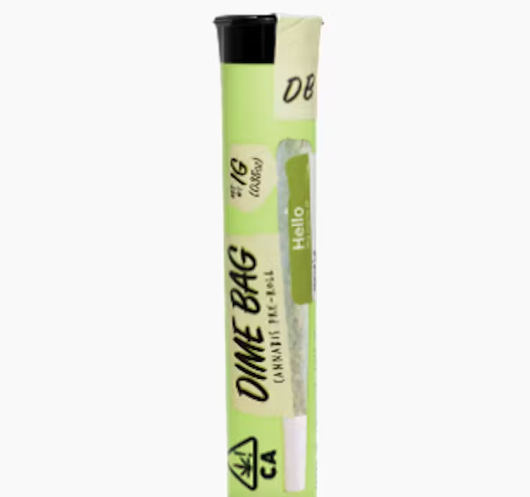 DIME BAG - JACK THE RIPPER PREROLL 1G