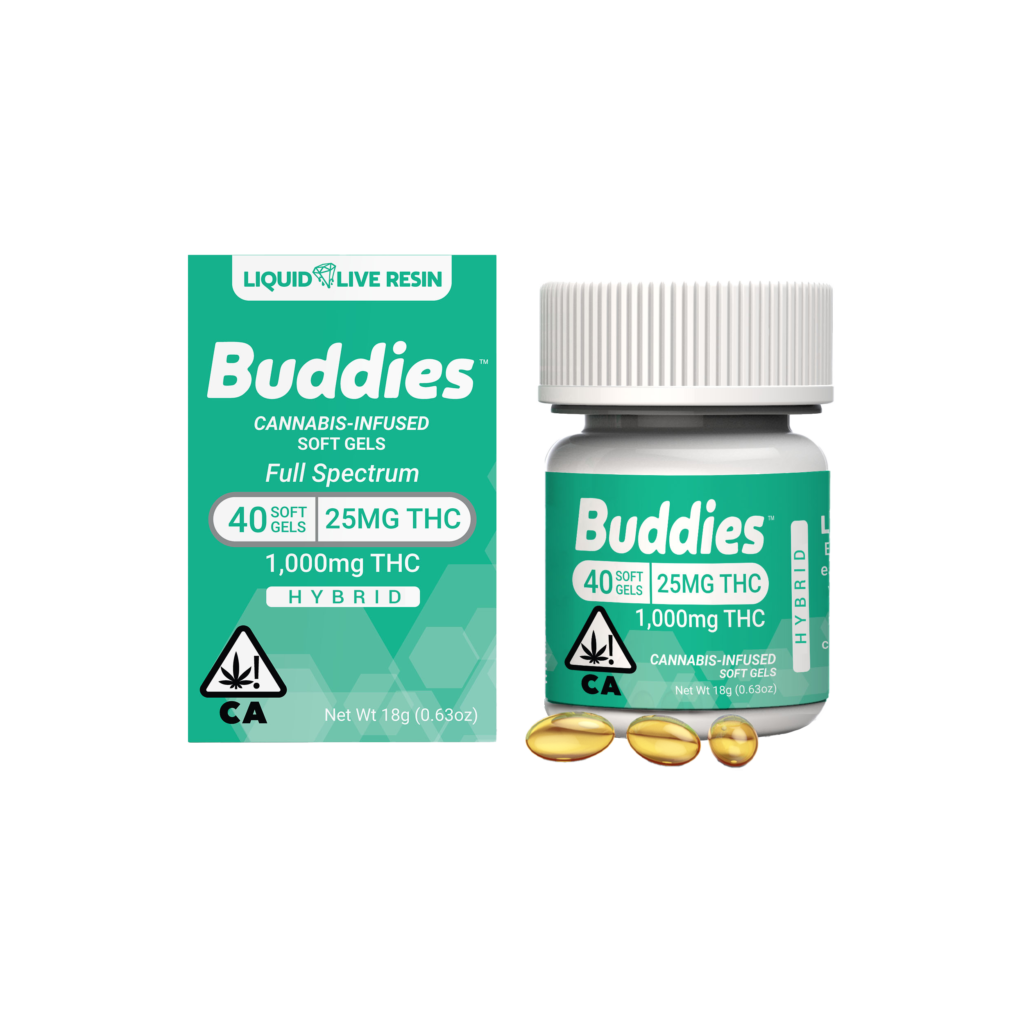 BUDDIES 25MG SOFTGELS