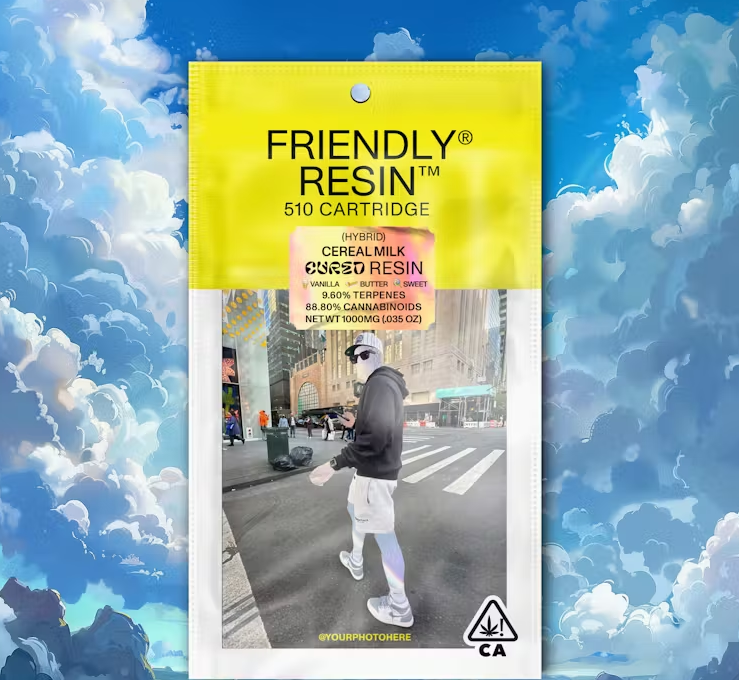 FRIENDLY BRAND - CEREAL MILK LIVE RESIN CART 1G