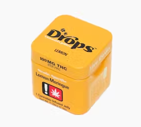 DROPS LEMON 2PK LIVE ROSIN  100MG STRAIN SPECIFIC