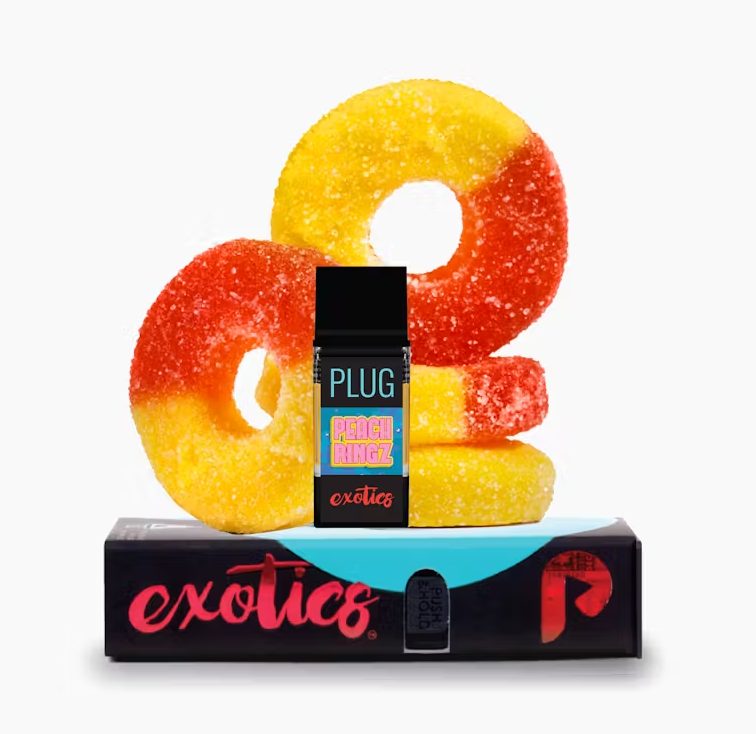 PLUGPLAY PEACH RINGZ EXOTICS 1G