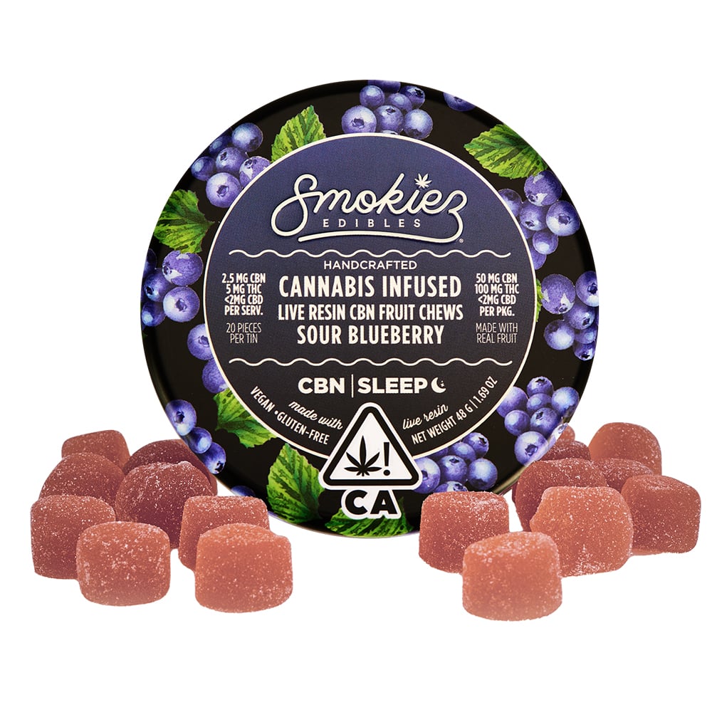 SMOKIEZ SOUR BLUEBERRY 2:1 LIVE RESIN CBN