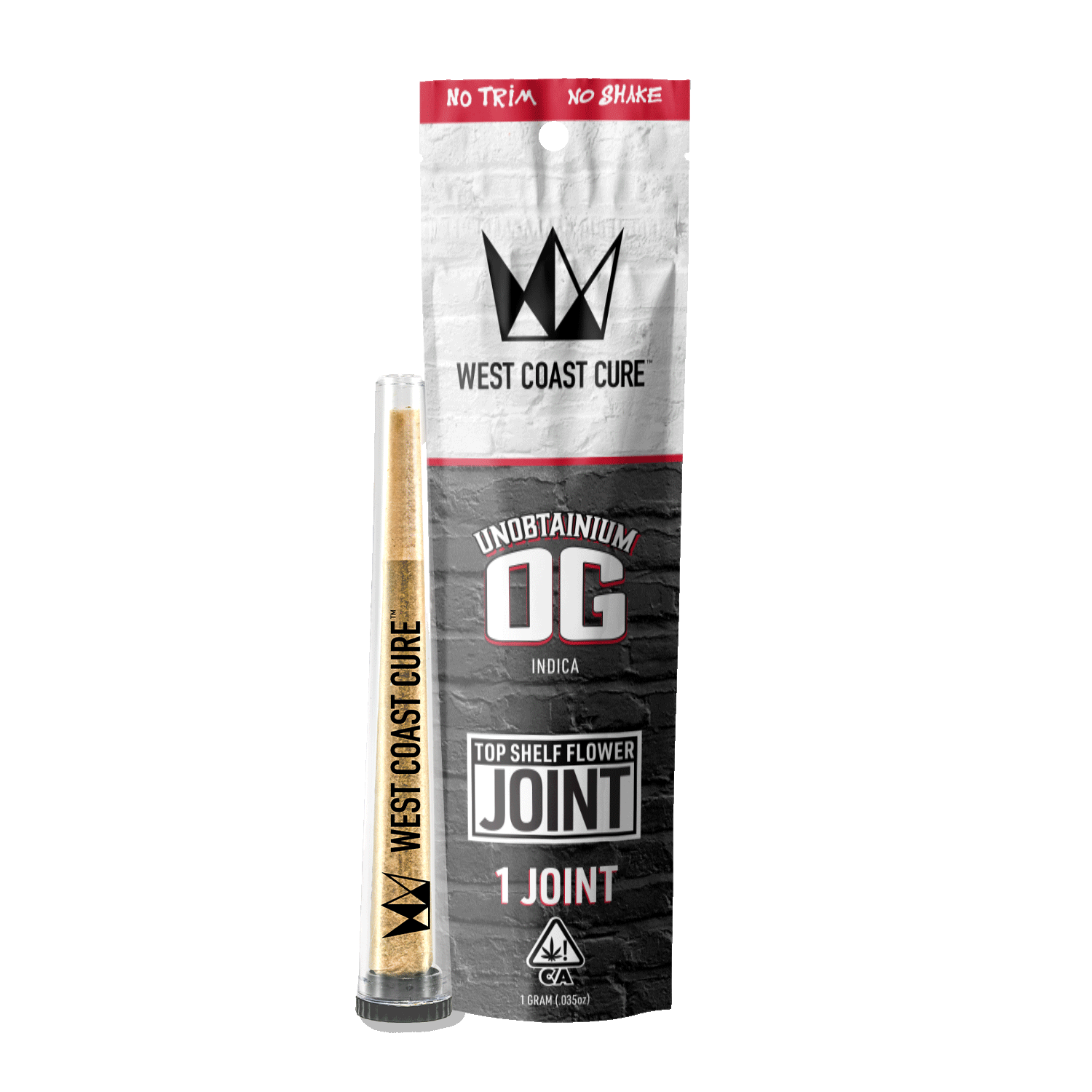 WEST COAST CURE - UNOBTAINIUM OG PREROLL 1G