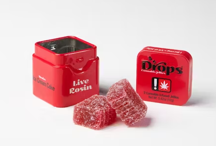 DROPS STRAWBERRY LIVE ROSIN  2PK