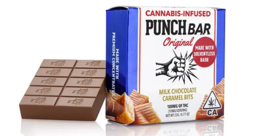 PUNCH - CARAMEL BITS PUNCH BAR 1000MG
