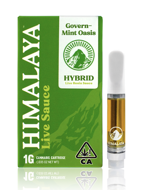 Himalaya | Hybrid | Government Oasis | 1G | Live Resin | Cart