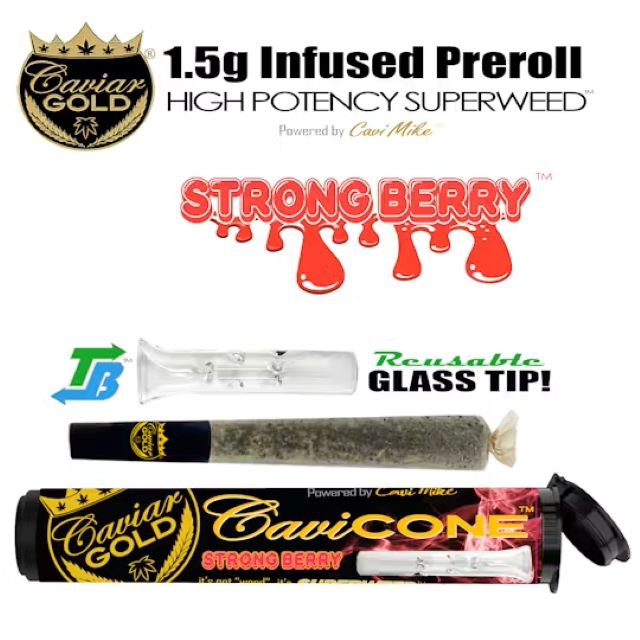 Caviar Gold: Strong Berry -1.5