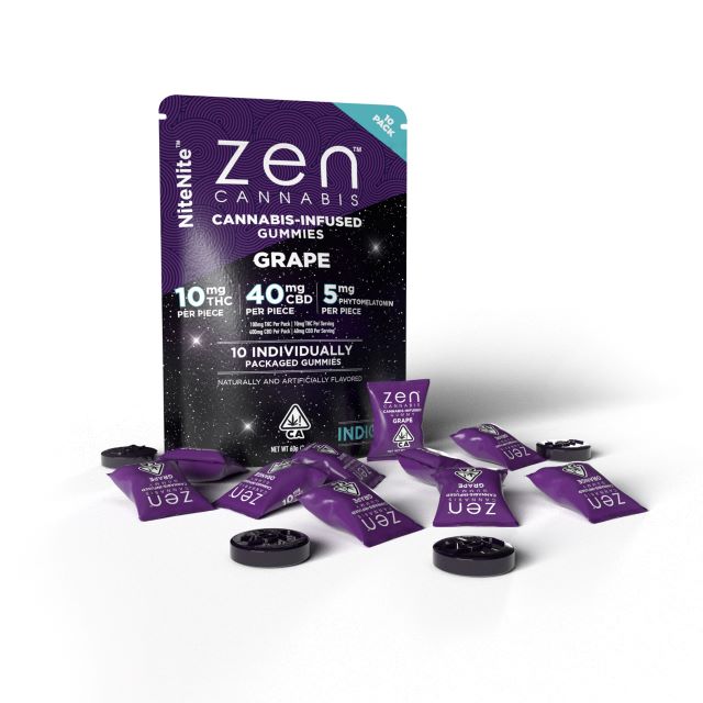 Get Zen — Nitenite Grape - 10:40THC