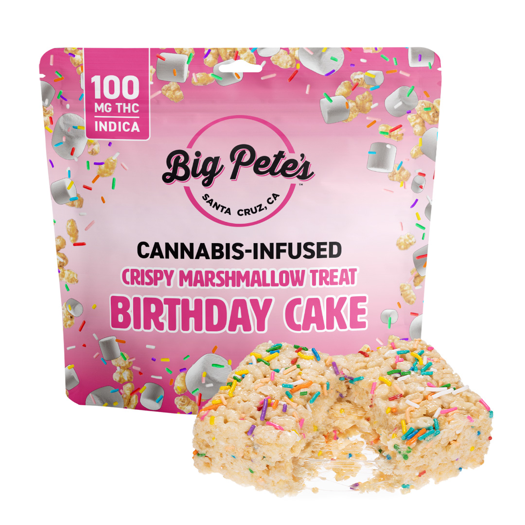 Big Pete's Treats: Birthday Cake Crispy Marshmallow Treat