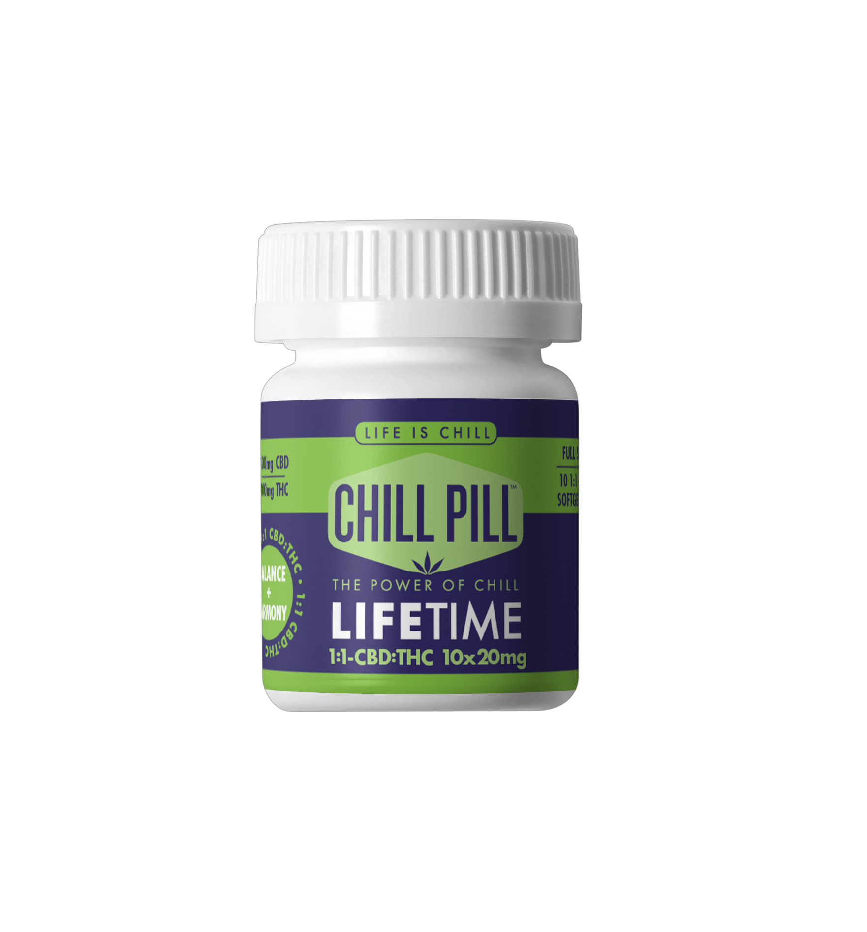 Chill Pill Lifetime Capsules