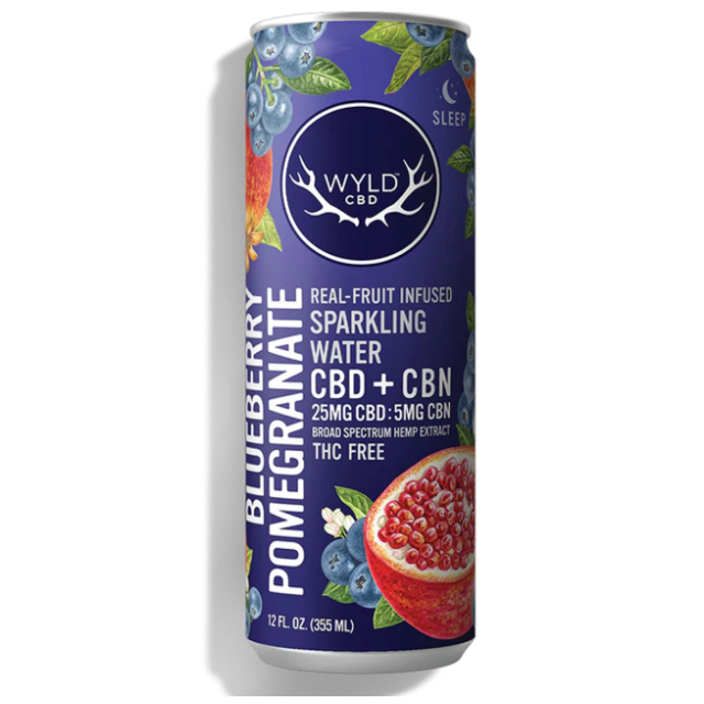 Blueberry Pomegranate Sleep Sparkling Water