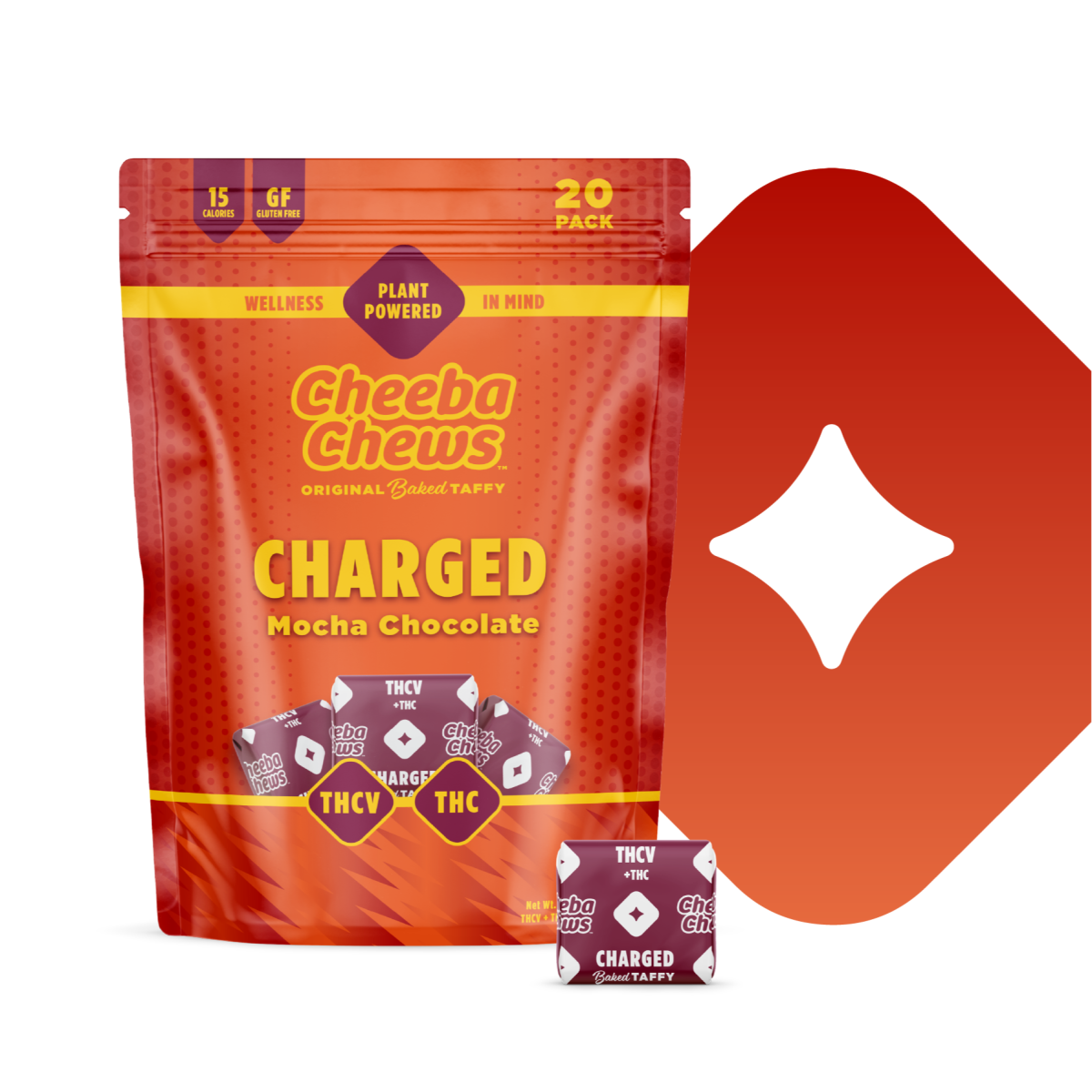 CHARGED MOCHA TAFFY | 100MG