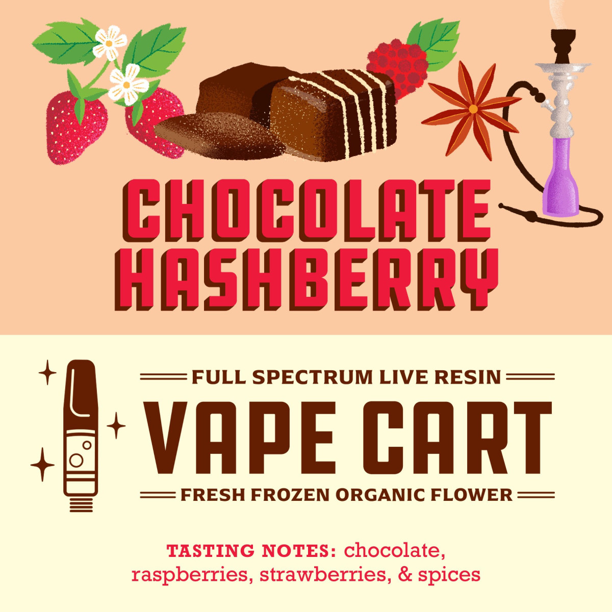 CHOCOLATE HASHBERRY | 510 | 1G