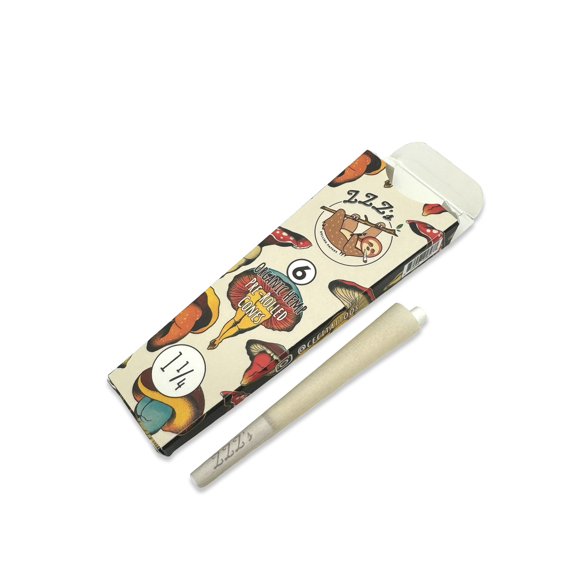 ZZZ'S CONES | 1 1/4" | 6PK