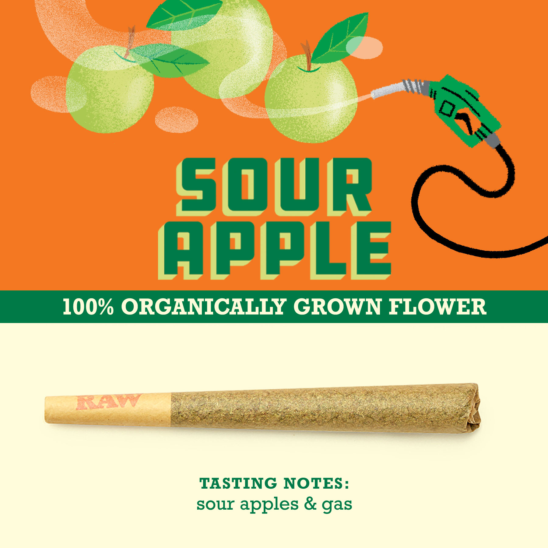 SOUR APPLE (H) | 0.5G X 2 (1G)