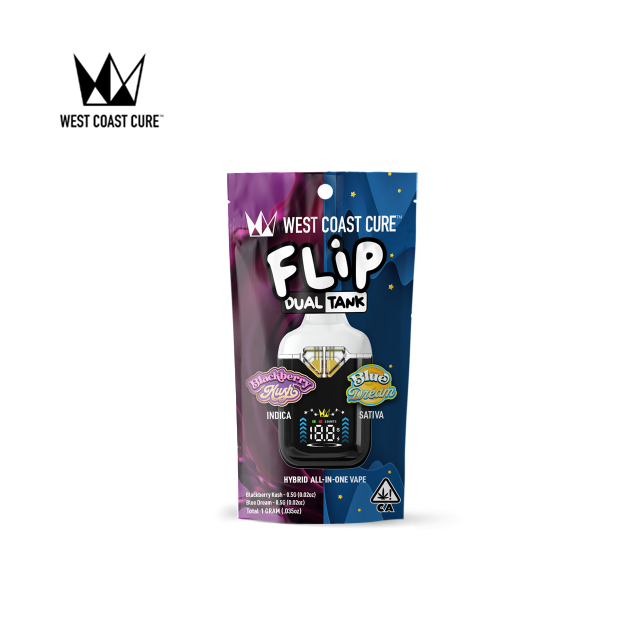West Coast Cure: Blackberry Kush X Blue Dream Flip Dual Tank