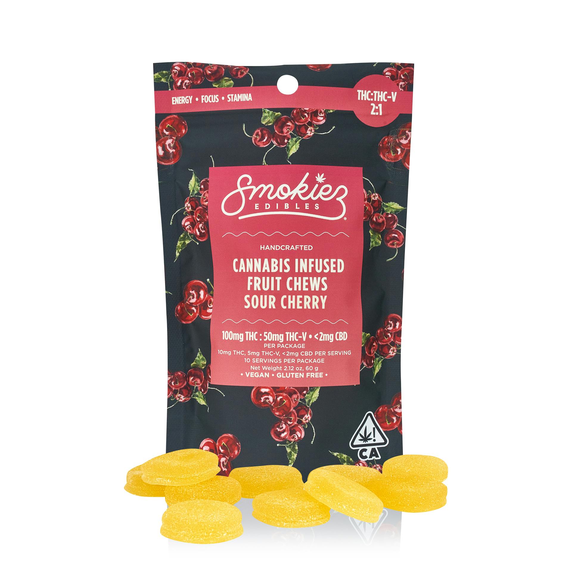 Smokiez — Sour Cherry - Fruit Chews