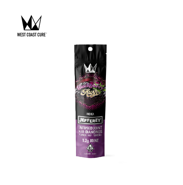 BLACKBERRY KUSH 1.2G DIAMOND INFUSED PREROLL