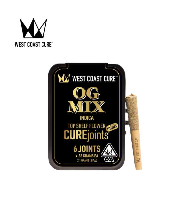 OG MIX 2.1G 6 PACK PREROLLS