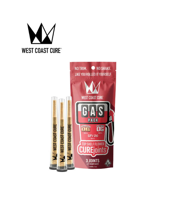 GAS PACK 3G 3 PACK PREROLLS