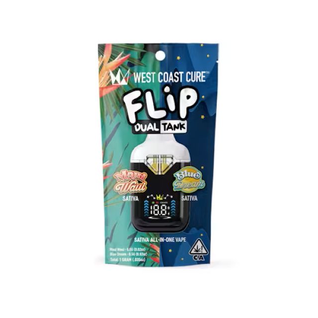 West Coast Cure: Maui Waui X Blue Dream Flip Dual Tank
