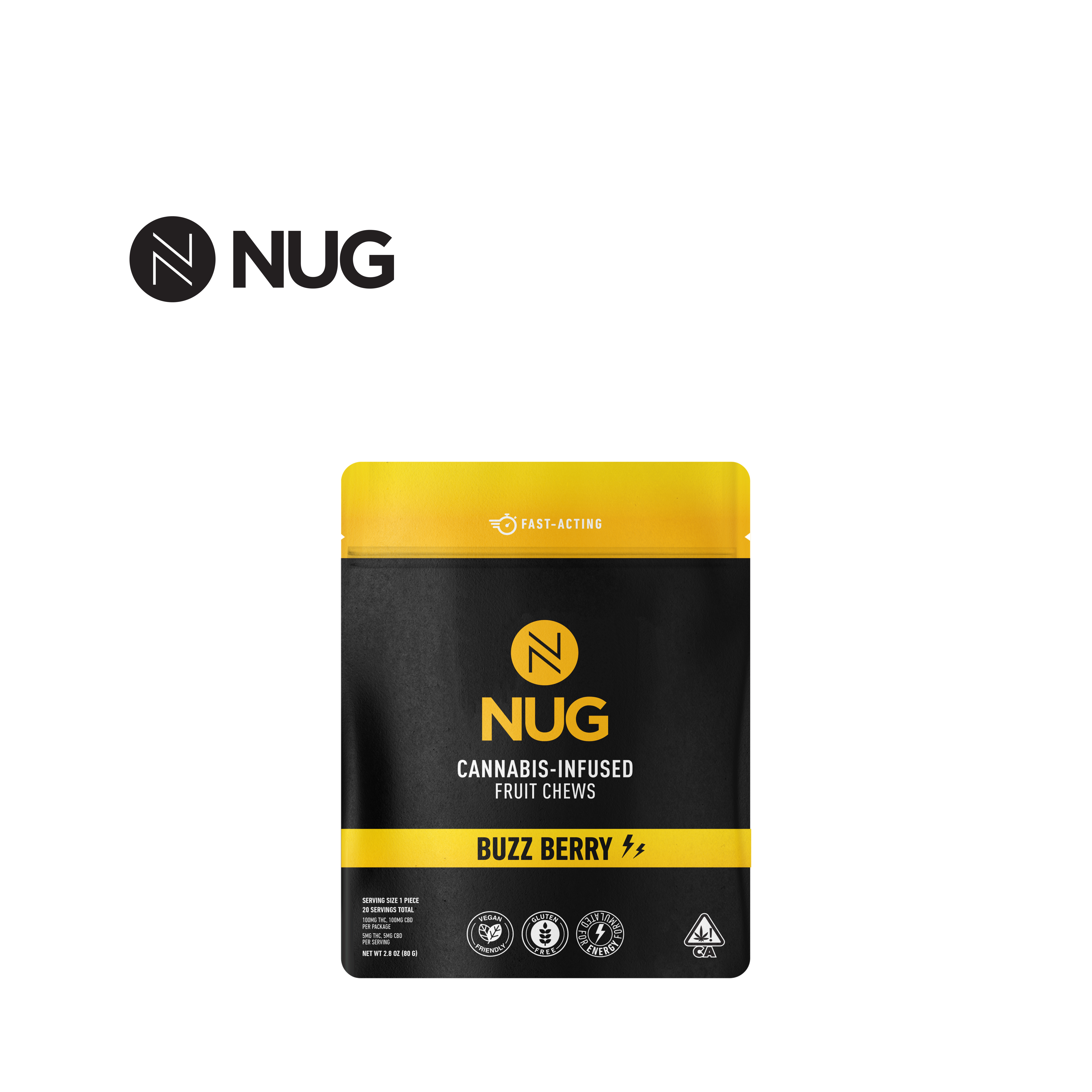 NUG: Buzz Berry - Fruit Chews