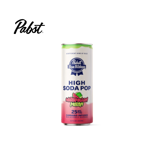WATERMELON MELON 25MG INFUSED 12FL OZ SODA