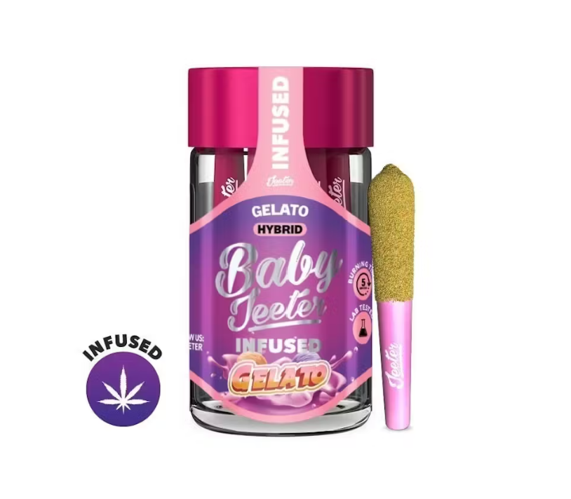 GELATO 2.5G 5 PACK INFUSED PREROLLS