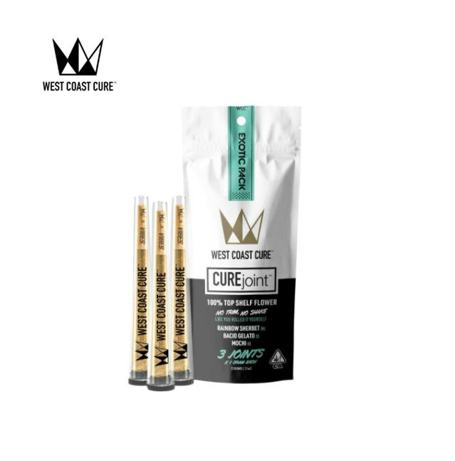 THE EXOTIC PACK 3G 3 PACK PREROLLS