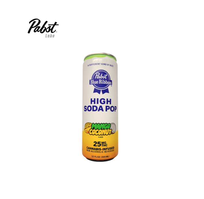 MANGO COCONUT 25MG INFUSED 12FL OZ SODA