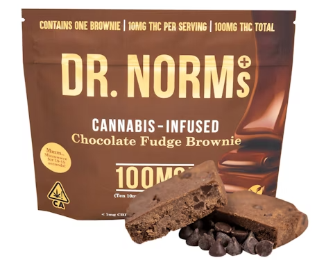 CHOCOLATE FUDGE BROWNIE (100MG) [H]