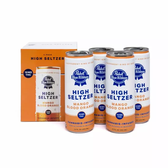 Mango Blood Orange High Seltzer 4pk (10mg) [H]