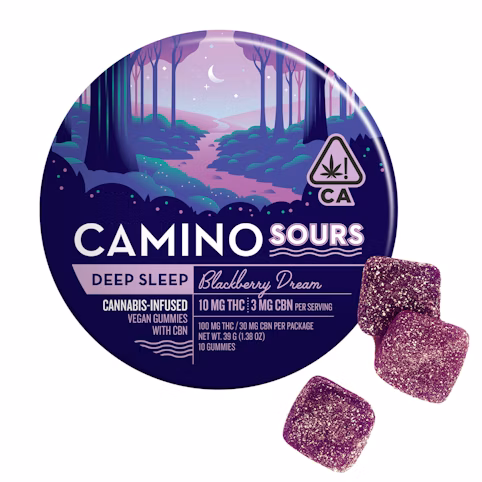 BLACKBERRY SOURS 10PK (10MG/100MG) CBN1:1:1 GUMMY [I]