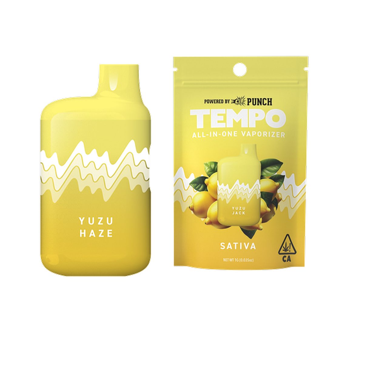 TEMPO YUZU HAZE  ALL IN ONE VAPE 1G
