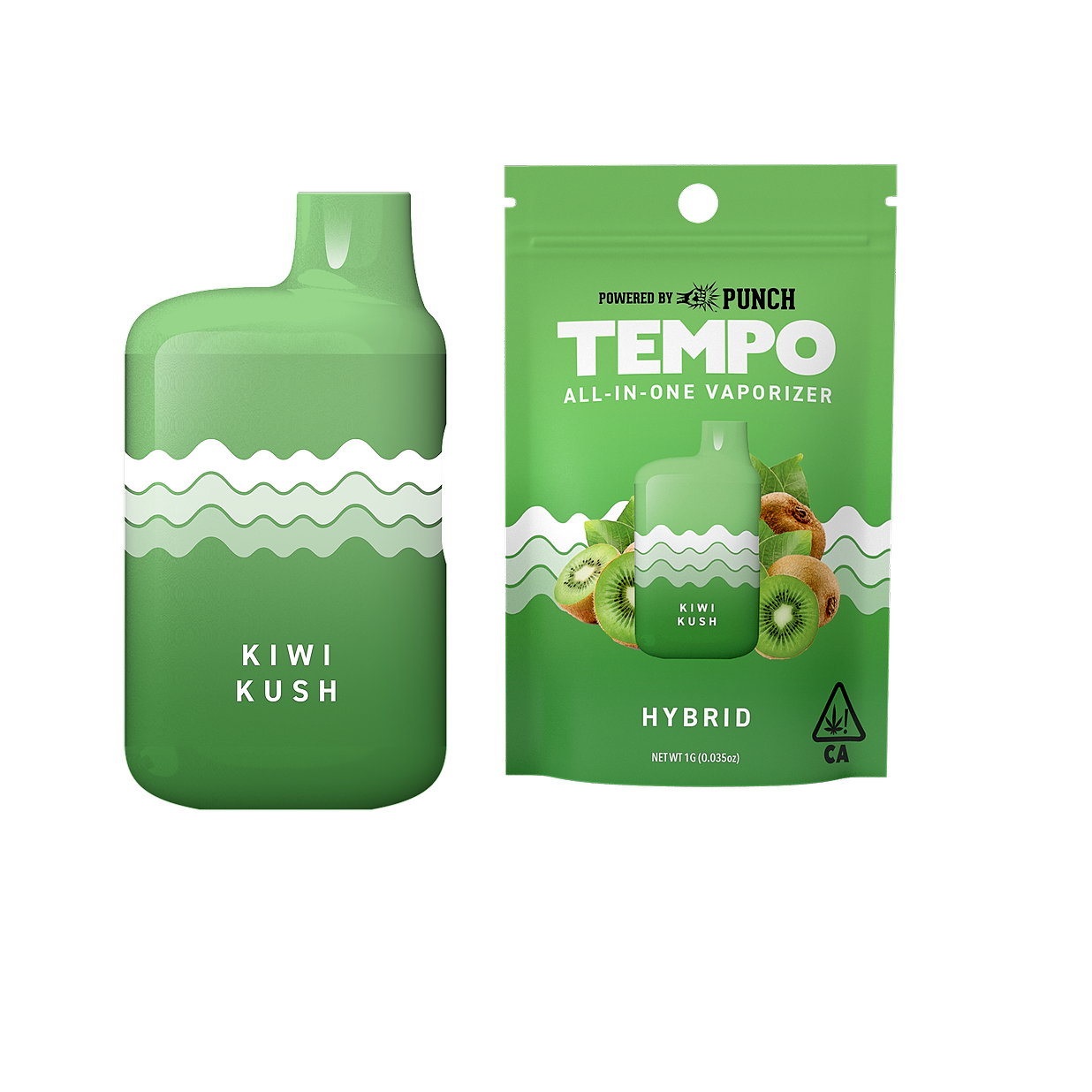 TEMPO KIWI KUSH ALL IN ONE VAPE 1G