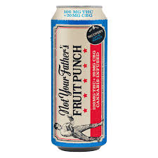 NOT YOUR FATHERS FRUIT PUNCH 16OZ SODA 100MG + CBG