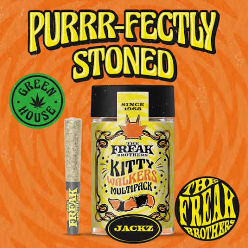 FREAK BROTHERS  COOKIES JACKZ PREROLL PACK 3.5G