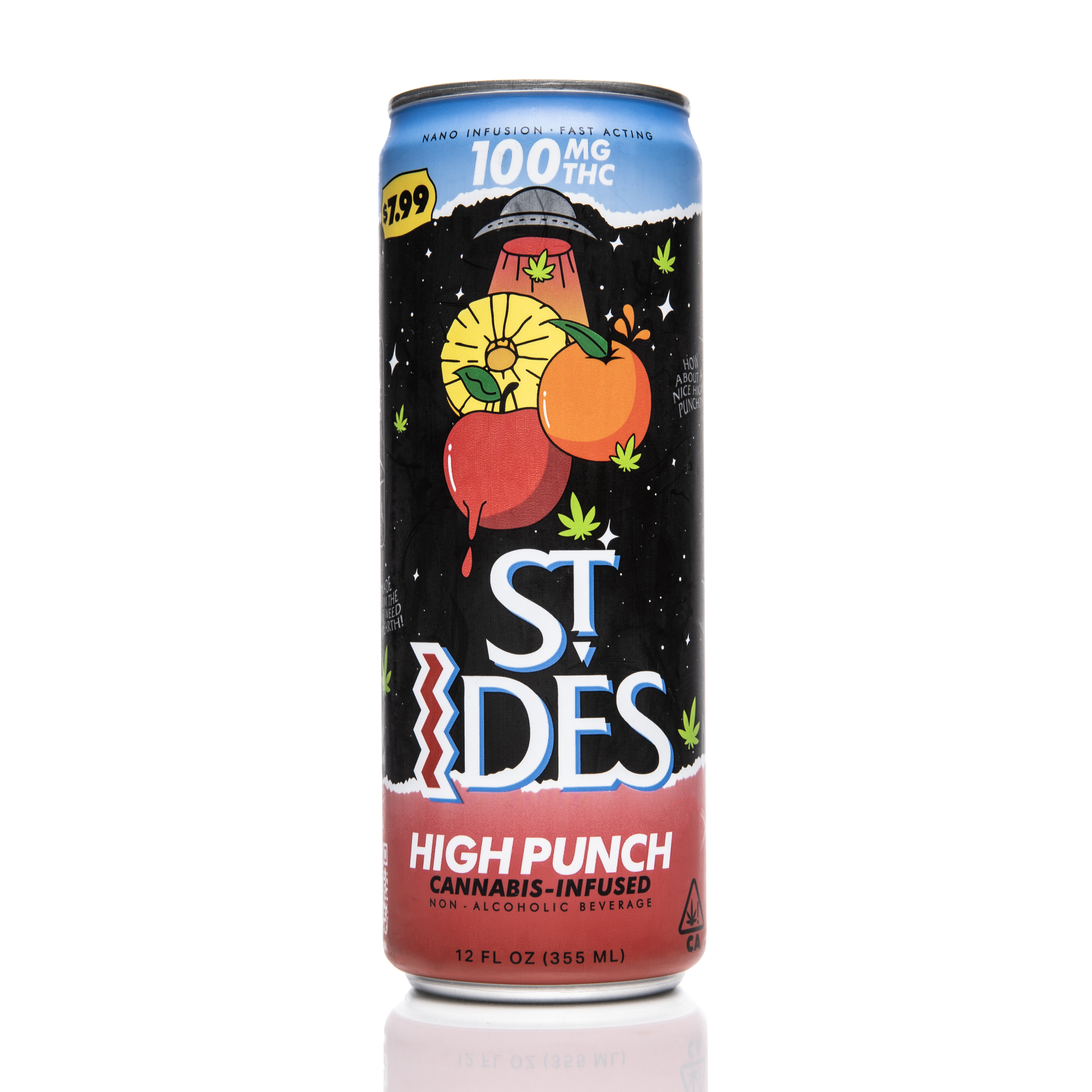 ST IDES  HIGH PUNCH 12OZ FRUIT PUNCH 100MG