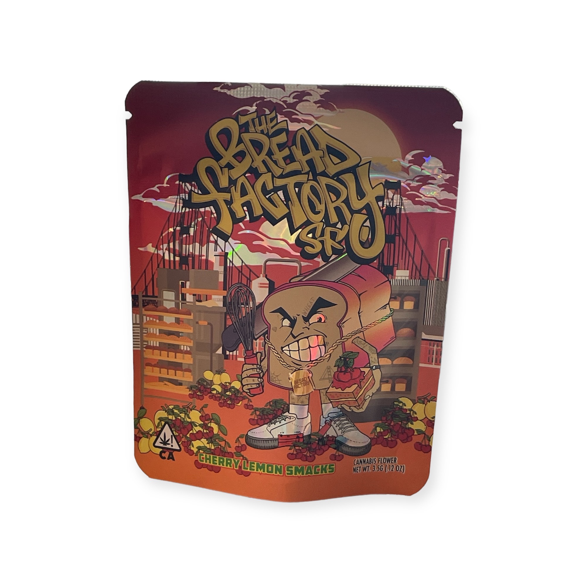 THE BREAD FACTORY  CHERRY LEMON SMACKS FLOWER STRAIN 3.5G