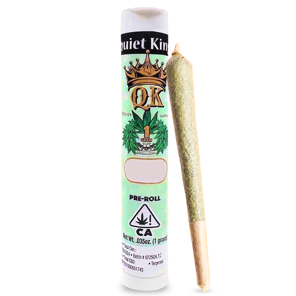 QUIET KINGS RAINBOW GELATO 1G PREROLL