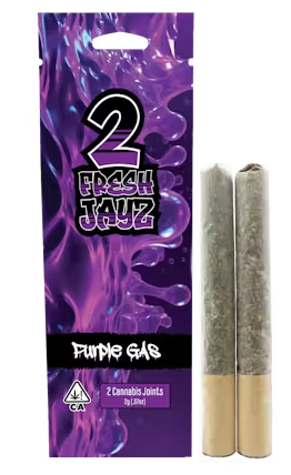 2 FRESH JAYZ PURPLE GAS 2PK PREROLLS
