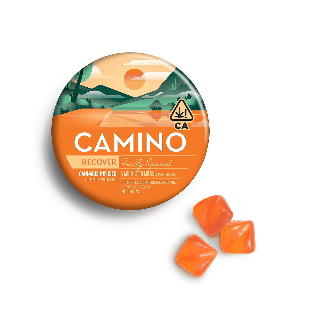 CAMINO GUMMIES FRESHLY SQUEEZED CBG 1:2