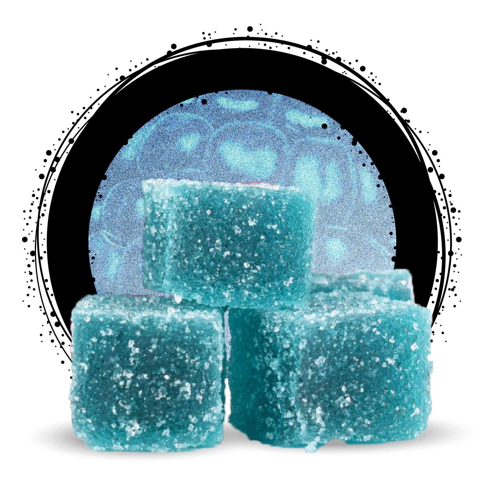 Fx | Restoring | Blue Raspberry 1:1 Thc:Cbd | 100mg Gummies