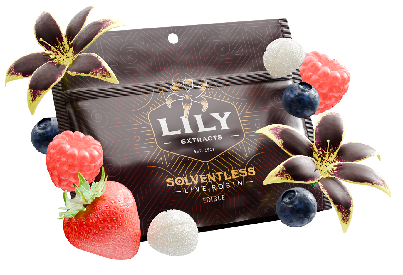 Hashberry | Live Rosin Pectin Chews | 100mg