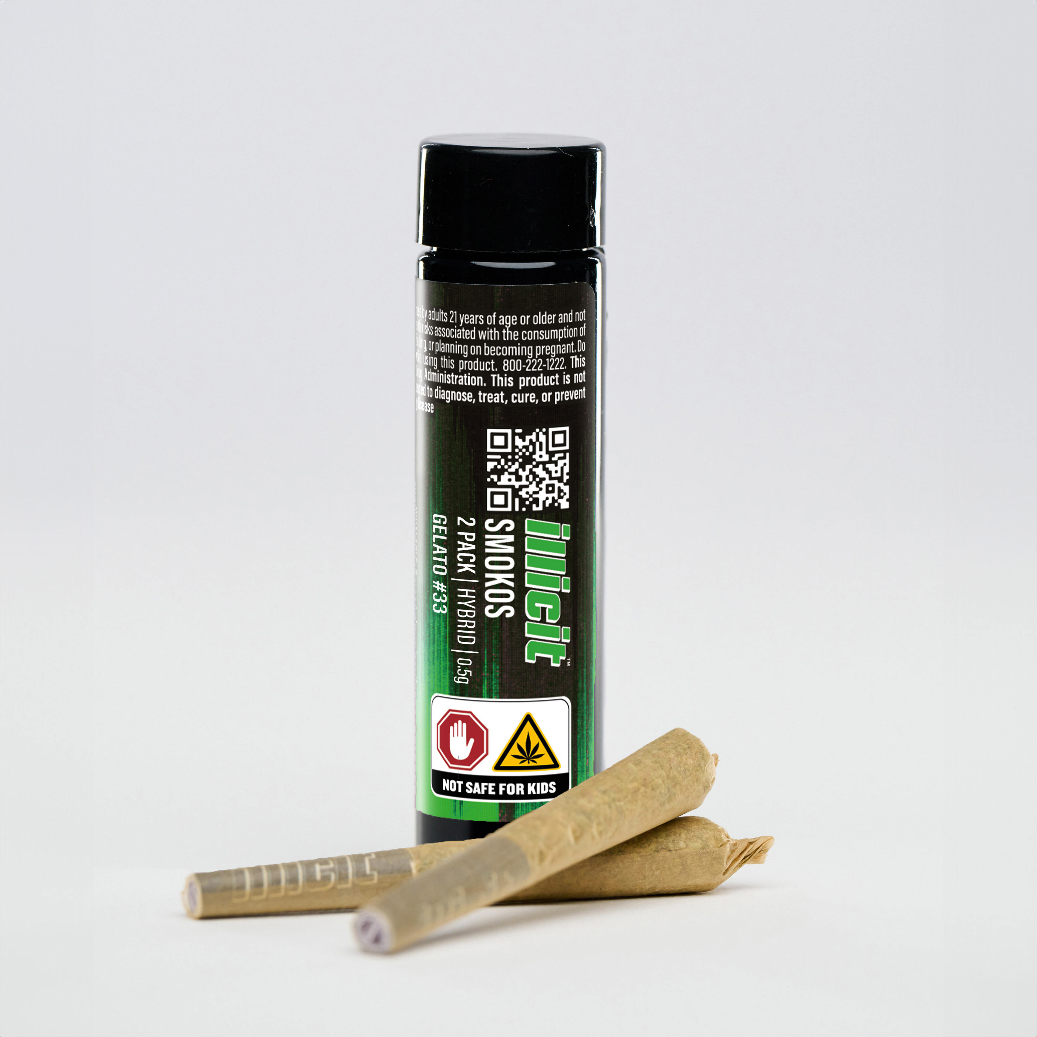 Gelato #33 Smokos Pre-Roll .5g 2-Pack