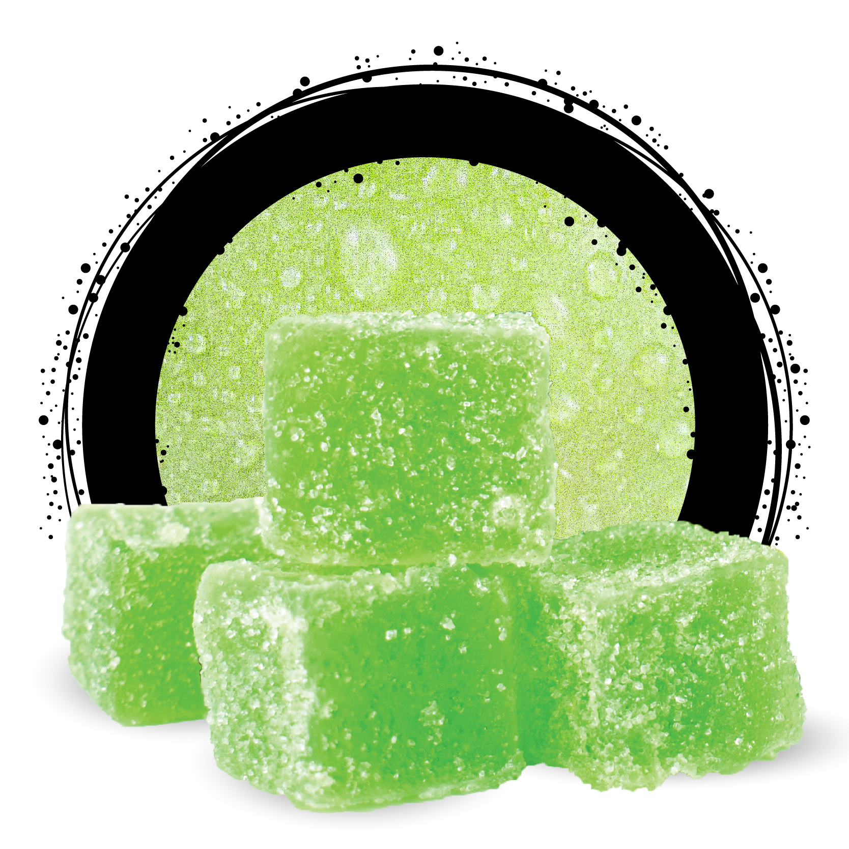 Fx | Boosting | Green Apple 1:1 Thc:Thcv | 100mg Gummies
