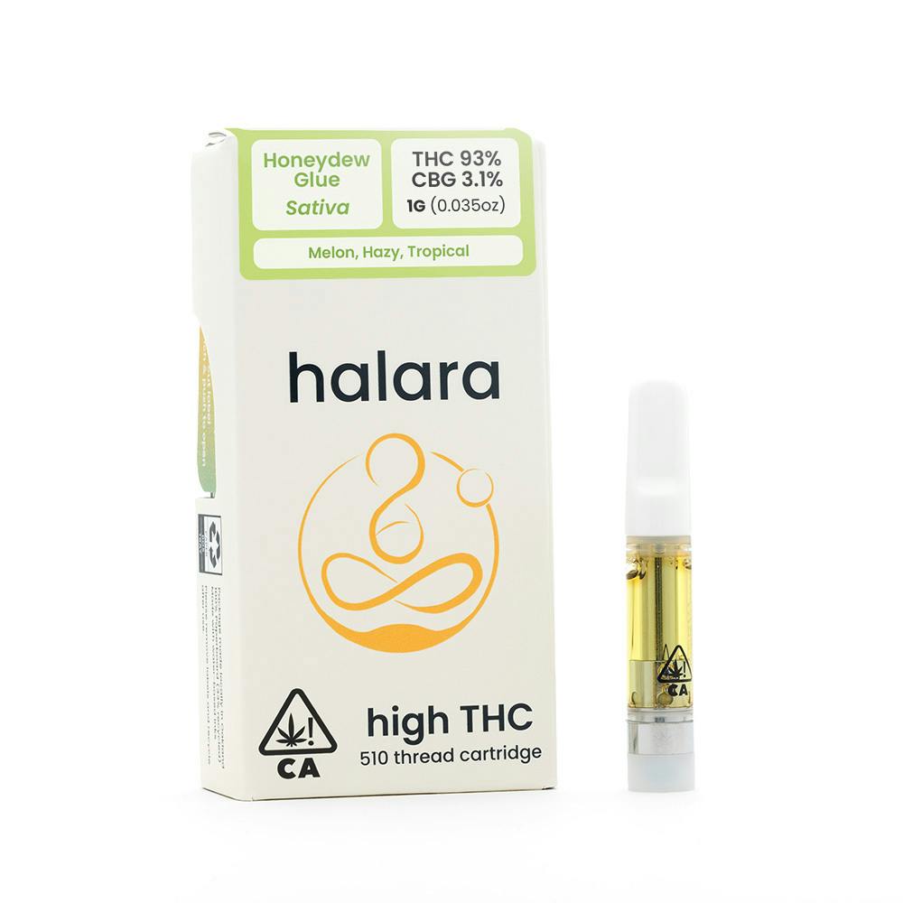 Halara - Honeydew Glue - 1g High THC Cart